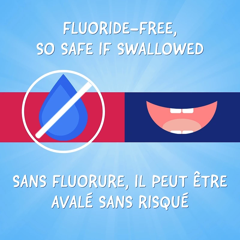 Elmo Fluoride-Free Tooth and Gum Cleanser with Toothbrush