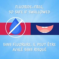 Elmo Fluoride-Free Tooth and Gum Cleanser with Toothbrush