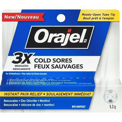 Gel 3X Feux sauvages