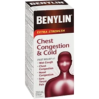 Sirop pour la congestion bronchique et le rhume, extra-puissant