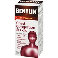 Sirop pour la congestion bronchique et le rhume, extra-puissant