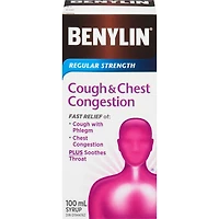 Sirop pour la toux et la congestion bronchique, régulier