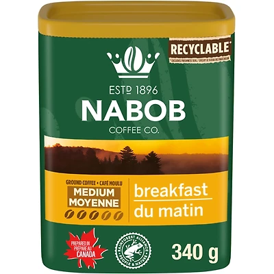 Ground Coffee Breakfast Blend Medium Roast