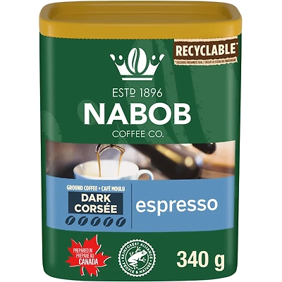 Café moulu espresso torréfaction corsée