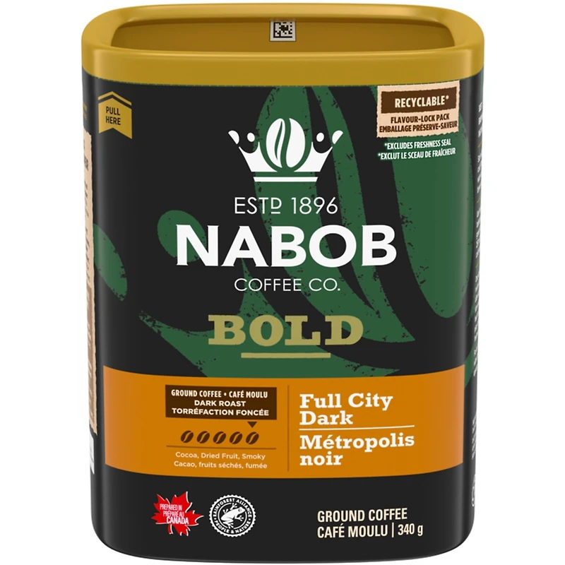 Ground Coffee Full City Dark Bold Roast