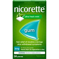 Nicotine Gum, 4 mg