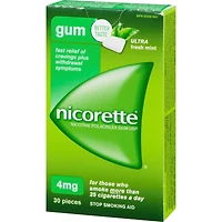 Nicotine Gum, 4 mg
