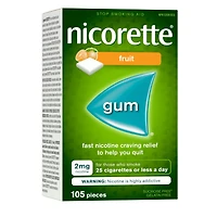 Gomme à mg de nicotine