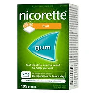 Gomme à mg de nicotine