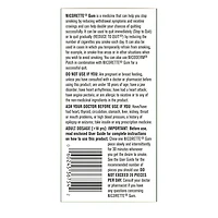 Gomme à mg de nicotine