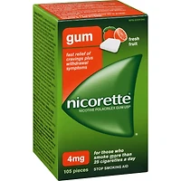 Nicotine Gum, 4 mg