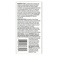 Nicotine Gum, 4 mg, Fresh Fruit Flavour