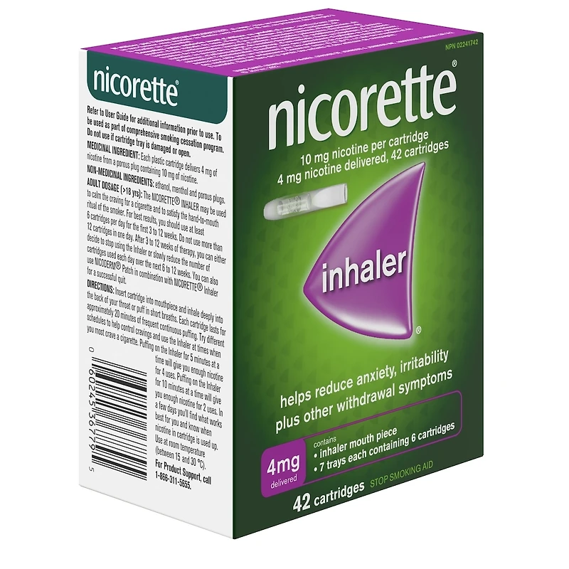 Nicotine Inhaler Refills 4mg