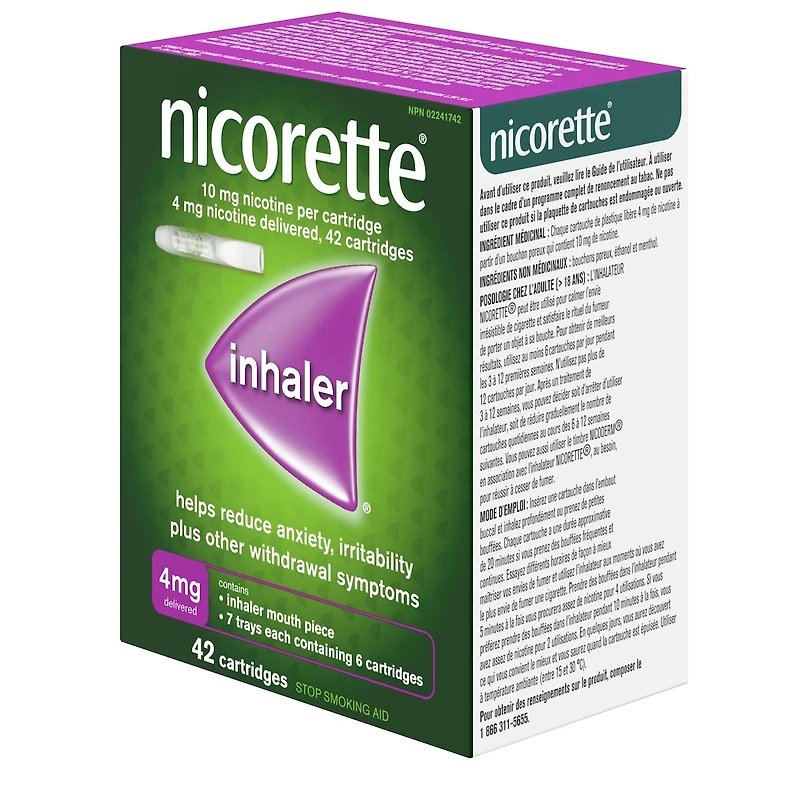 Nicotine Inhaler Refills 4mg