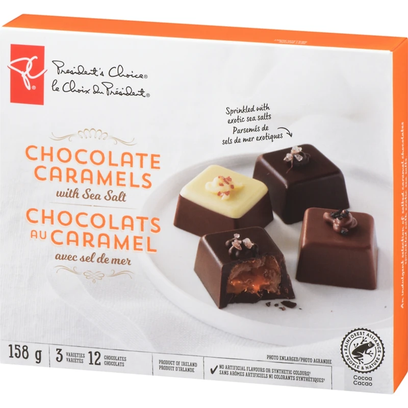 Chocolate Caramels With Sea Salt