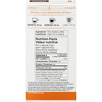 Capsules de café individuelles espresso perfetto 6