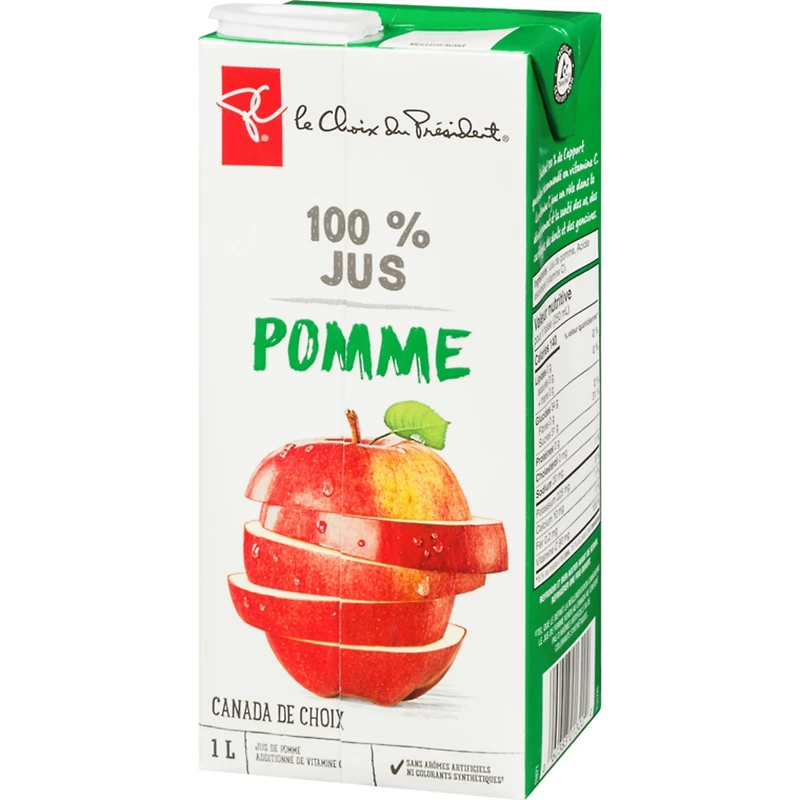 100 % jus pomme