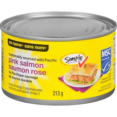 Saumon rose du Pacifique sauvage de source durable
