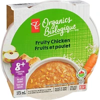 Plat Fruits et poulet