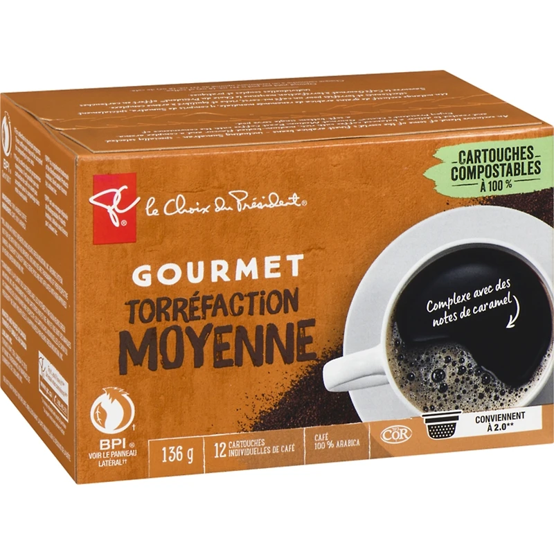 Gourmet Medium Roast Single Serve Coffee Pods