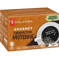 Gourmet Medium Roast Single Serve Coffee Pods