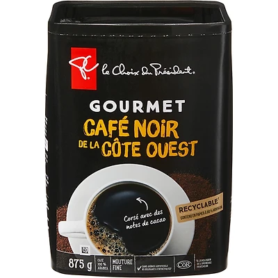 Gourmet West Coast Dark Roast Fine Grind Coffee