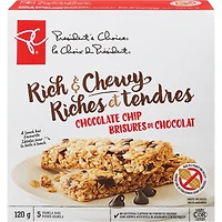 Rich and Chewy Chocolate Chip Granola Bars