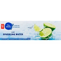 Lime Sparkling Water (Can)