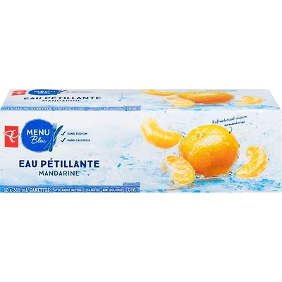 Mandarin Orange Sparkling Water (Can)