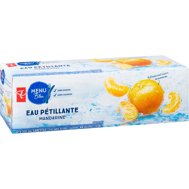 Mandarin Orange Sparkling Water (Can)