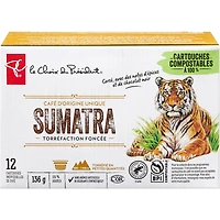 Sumatra Single Origin Dark Roast Single Serve Coffee Pods