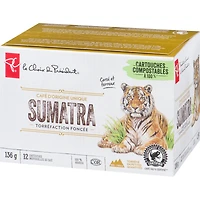 Sumatra Single Origin Dark Roast Single Serve Coffee Pods