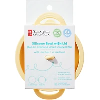 Bol en silicone avec couvercle à ventouse