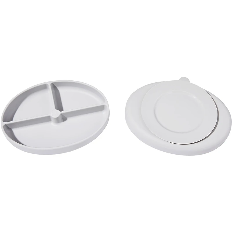 Assiette en silicone à ventouse