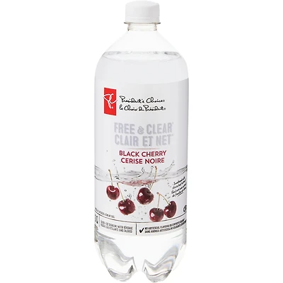 Free and Clear Black Cherry Sparkling Water