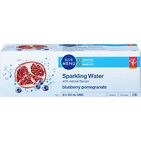 Blueberry Pomegranate Sparkling Water