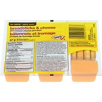 Bâtonnets et produit de fromage fondu
