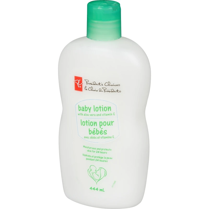 le Choix de President Lotion pour Bébé Avec aloes et vitamine E 444mL