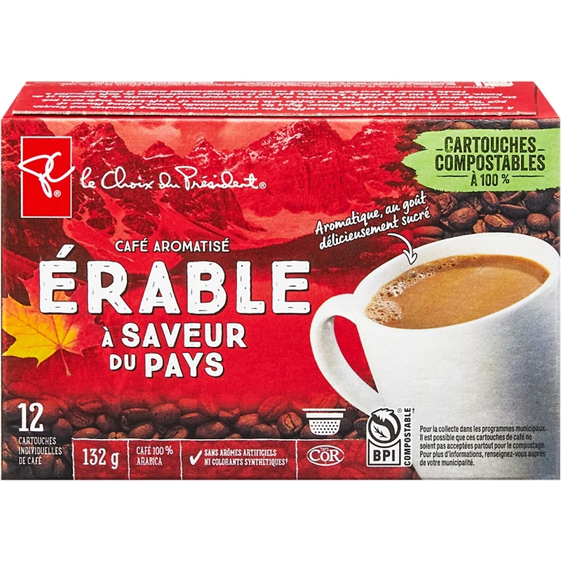 Flavoured Coffee The Great Canadien Maple