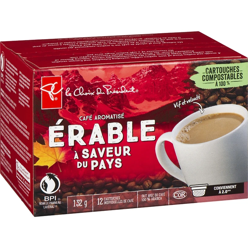 Flavoured Coffee The Great Canadien Maple