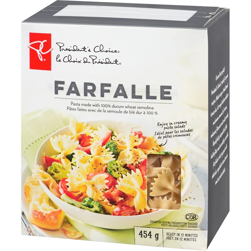 Pâtes farfalle