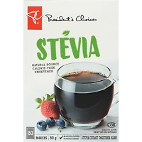 Le Choix du Président Stevia 80 boîtes / paquets