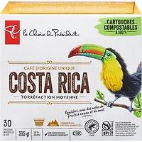 Costa Rica Single Origin Medium Roast Single Serve Coffee Pods