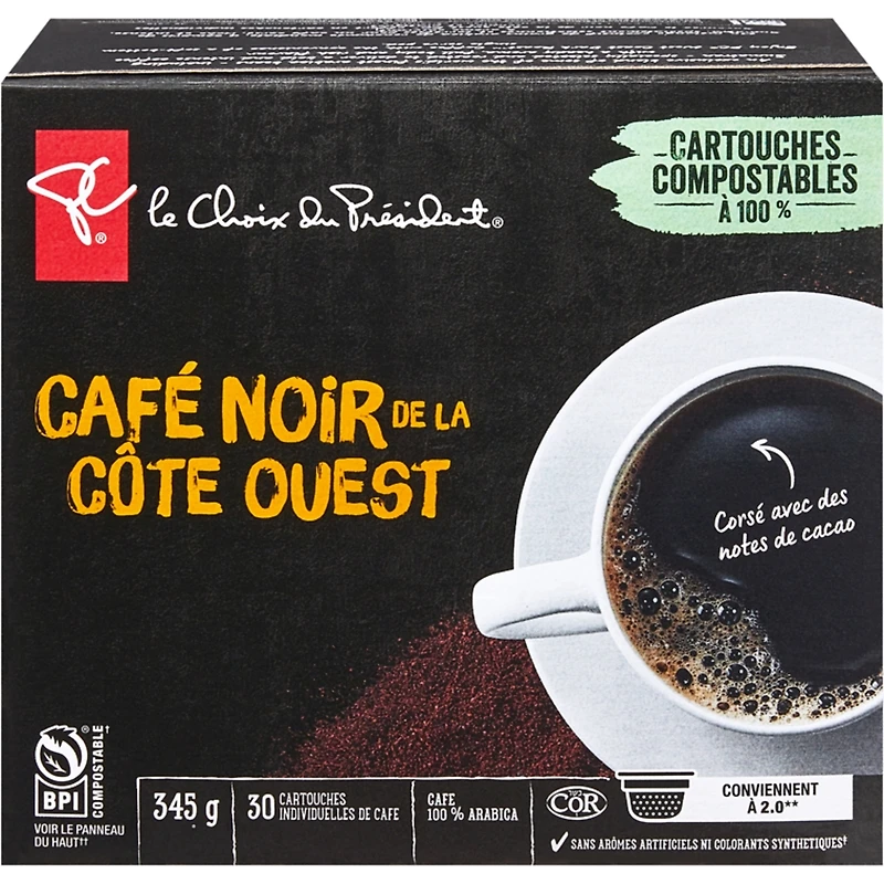 Coffee West Coast Dark Roast Gourmet Club Size