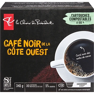 Coffee West Coast Dark Roast Gourmet Club Size