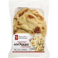 Mini Naan Traditional 4 Flatbreads