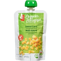 Strained Baby Food Creamed Sweet Corn