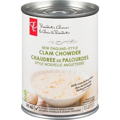 Chaudrée de palourdes style Nouvelle-Angleterre