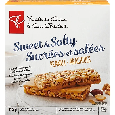 Chewy Nut Bars Sweet & Salty Peanut