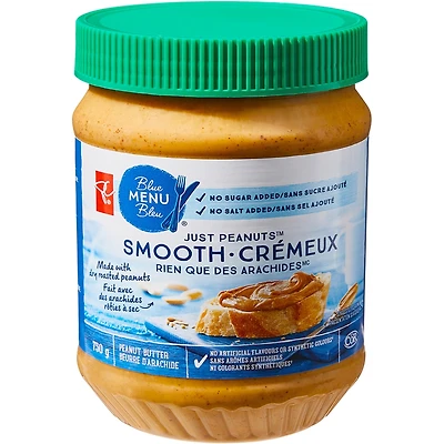 Blue Menu Just Peanuts Smooth Peanut Butter